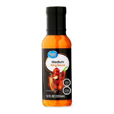 Salsa Picante Medio De Ají Rojo 355 Ml Great Value