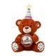 thumbnail image 1 of Oso Peluche Way To Celebrate 9 Musical Luz Cumpleaños, 1 of 2