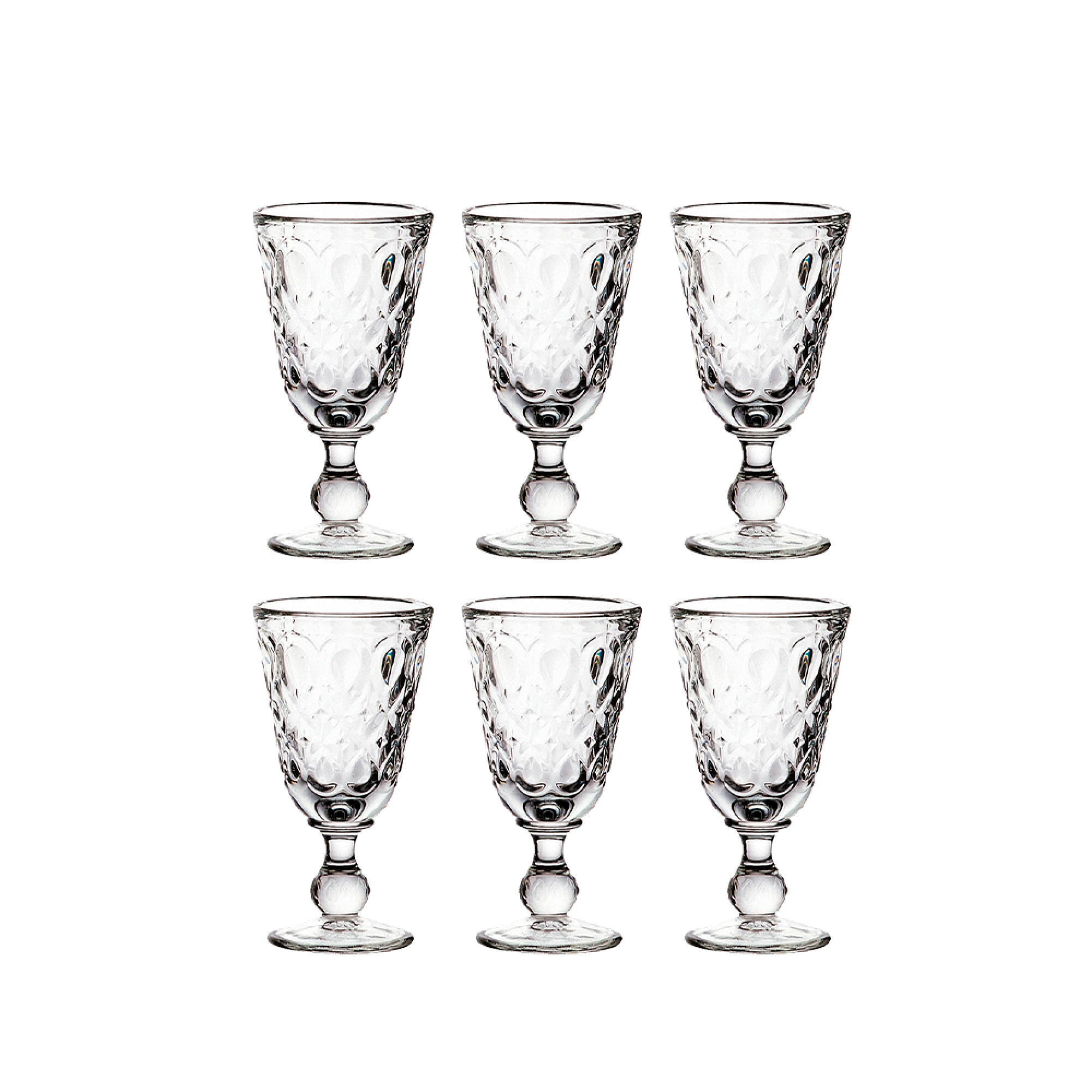 Larochere - Set 6 Vasos 200Ml Burdeo Lyonnais