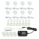 thumbnail image 2 of Kit de Iluminación LED Bajo Gabinete con Adaptador US, 8 en 1, Blanco Cálido, 2 of 3
