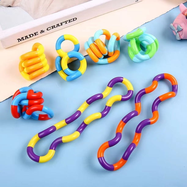Variety Twist Twist Music Children Twist Ring Puzzle, Vent Deformation Rope Knot Pressure Toys Winding Toys