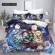 thumbnail image 1 of Demon Slayer Kimetsu no Yaiba kamado Nezuko% Polyester Bedding Set Duvet Cover Set PrintedHome Decor, 1 of 5