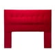 thumbnail image 1 of Respaldo Cama King Felpa Rojo Sevilla CP, 1 of 2