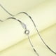 thumbnail image 1 of Elevate Her Style with this 925 Sterling Silver Clavicle Chain Necklace - Perfect Gift for the Stylish Woman in Your Life!, 1 of 5