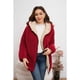 thumbnail image 2 of Chaqueta Mujer Reversible Peluda Invierno Calidad Premium 6072, 2 of 5