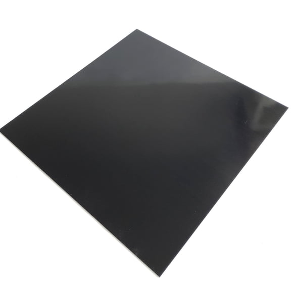 Lámina G10 de fibra de vidrio 335x300x4,0 mm negra FR-4 CNC de fibra de carbono