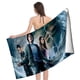 thumbnail image 4 of Percy Jackson Toalla de playa de secado rápido con diseño temático, regalo para mujeres y niñas, ideal para cumpleaños, fans, amantes de la música, uso en la playa o al aire libre, 78 × 160 cm, 4 of 6