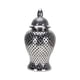 thumbnail image 5 of Tarro De Cerámica Decorativo Para Jengibre, Tarro De Almacenamiento De Porcelana Artesanal, Florero De Plata, 5 of 5
