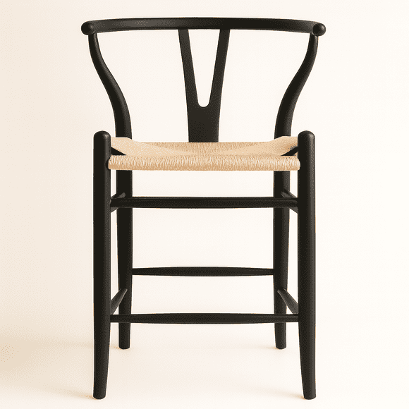 Taburete Wishbone 66cm de Madera