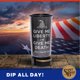 thumbnail image 3 of Escupidera Spit Bud Liberty or Death #3 a prueba de derrames, 237 ml, 3 of 8