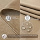 thumbnail image 5 of Mantel Rectangular Lino Antimanchas 220 X 140 Cm Mesa Beige, 5 of 10