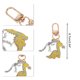 thumbnail image 2 of Unique Bargains 1 Pc Encantos de Bolsos Llavero Accesorios de Bolsos de Dinosaurio de Dibujos Animados Amarillo, 2 of 5