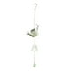 thumbnail image 3 of Regadera De Hierro, Campanilla De Viento, Regalo De Inauguración De La Casa, Campanilla De Viento Para Decoración Del Porche Del Hogar, Color Blanco, 3 of 5