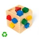 thumbnail image 3 of Cubo de encaje Melissa and Doug juguete didáctico madera, 3 of 5