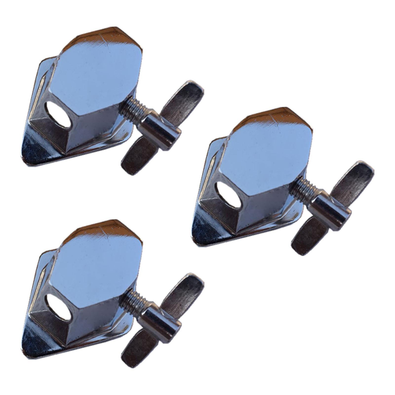 Bothyi - 3 Soportes Para Patas De Tambor Tom De Piso Para Piezas De Batería De Instrumentos De Percusión