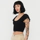 thumbnail image 3 of Blusas Mujer Vuelos Negro Corona, 3 of 5