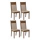 thumbnail image 4 of Juego Comedor Angela Morel 4 Sillas Café, 4 of 7