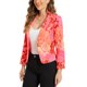 thumbnail image 4 of Blazer Abierto de Verano para Mujer INSPIRE CHIC Regreso a Clases Chaqueta de Traje Corto para el Trabajo Rosa Fucsia-Floral L, 4 of 6