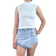 thumbnail image 3 of Top Acanalado Mujer Polera Sin Manga Cuello Alto Fashion 1001, 3 of 4