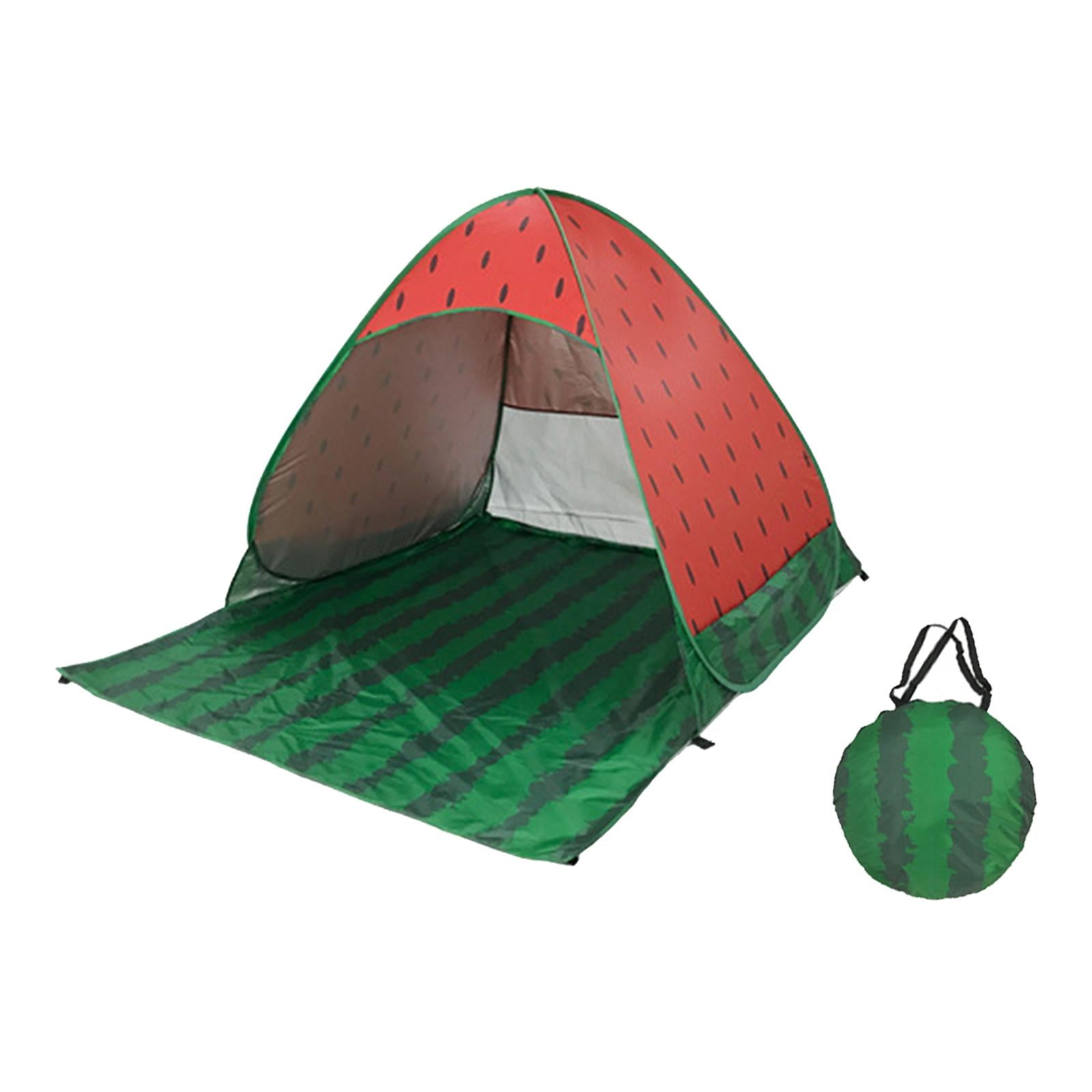 Ioensy - Tienda De Campaña Emergente Upf 50 Tienda De Playa Para Actividades Al Aire Libre Camping Familiar Patio Trasero Rojo L