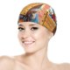 thumbnail image 5 of Patoaventuras Gorro de Natación de Licra, Gorro de Baño de Tela Cómoda, Gorro Elástico Antideslizante para Hombres, Mujeres y Niños, 5 of 6