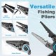 thumbnail image 2 of Alicates de Pesca FLISSA Mini con Cortadores de Carburo de Tungsteno y Zinger, 2 of 9