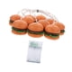 thumbnail image 1 of Guirnalda De Luces LED Creativas, Impermeables, 2 M, 10 LED, Para Aniversario, Fiesta, Boda, Hamburguesa, 1 of 5