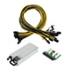 thumbnail image 1 of Kit De Fuente De Alimentación De 750 Vatios Para Minería GPU De Alta Eficiencia 94%, 1 of 3