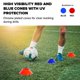 thumbnail image 3 of Conos de entrenamiento GSi 80 unidades 13 cm rojo/azul, 3 of 6