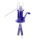 thumbnail image 2 of Máquina De Tejer Manual Para Nudos De Botón De Cola De Pez, Nudos De Bucle En Espiral, Azul, 2 of 5