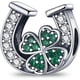 thumbnail image 1 of Charm Trébol Herradura Plata 925 Compatible Pandora, 1 of 3