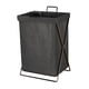 thumbnail image 1 of Canasto De Lavandería Plegable Bolsa De Lavandería Grande Para El Lavadero Del Hogar Dormitorio Sin Tapa Negro, 1 of 3