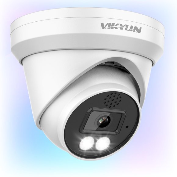 Cámara IP VIKYLIN 6MP PoE con visión nocturna en color