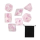 thumbnail image 3 of 7 Dados Poliédricos Para Juegos De Mesa, Suministros Para Fiestas, Juegos De Rol, Color Rosa, 3 of 5