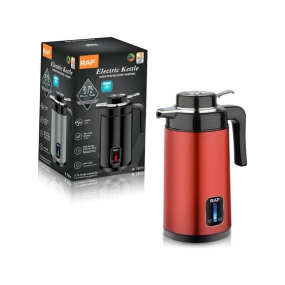 Termo Raf Hervidor Eléctrico Dispensador Agua Caliente Rojo