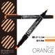 thumbnail image 3 of Resaltador Zebra Pen Optex Care naranja, paquete de 10, 3 of 7