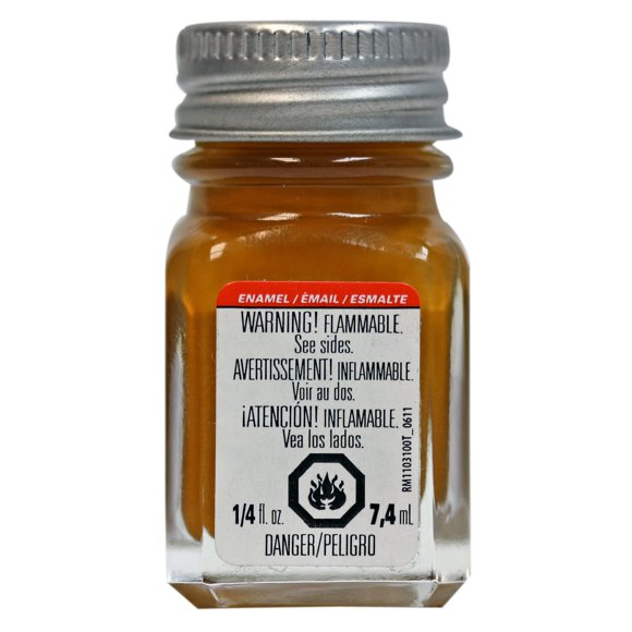 Pintura Testors Esmalte 7,4 ml Marrón