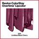 thumbnail image 2 of Lápiz labial Revlon ColorStay Overtime 500 Limitless Black Cherry, 2 of 8