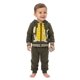 thumbnail image 1 of Conjunto Bebe Niño Algodon Con Capucha Dinosaurio Cocodrilo, 1 of 3
