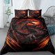 thumbnail image 1 of Scientisfictional Dragon Bohemia Bedding Set Duvet Cover Bed Set Quilt Cover Pillowcase Comforter, 1 of 5