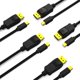 thumbnail image 1 of Cable Mini DP a DP BENFEI 1,8 m 4K@60 Hz Pack de 5, 1 of 7