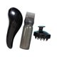 thumbnail image 2 of Juego De Cepillos Para El Cabello Portátil, Uso De Belleza Para Mujeres, Hombres, Herramienta De Peluquería, Peine Para El Cabello, Negro, 2 of 3