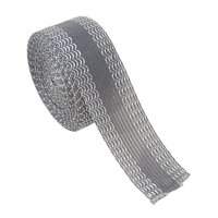 Magideal - Cinta De Dobdillo Acortado De Pantalones De 5M, De Pie De Hierro , Cinta De Fusión De Costura, Cinta De , Gris