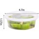 thumbnail image 2 of Contenedores de plástico para almacenamiento de alimentos TashiBox 240 ml (8 oz), 40 juegos, 2 of 7
