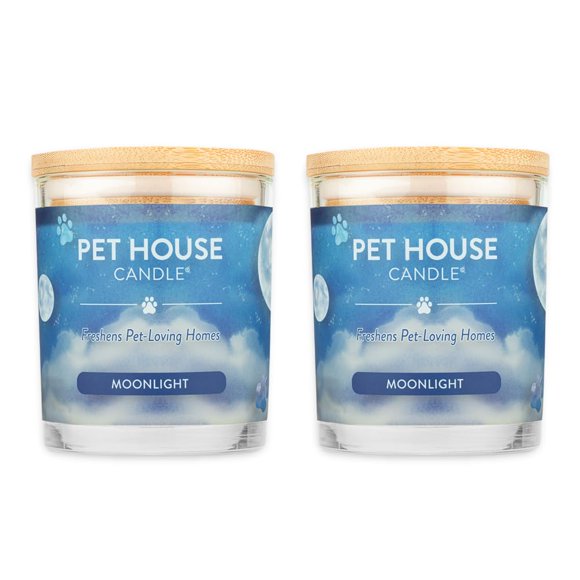 Vela One Fur All 2 unidades Moonlight de cera vegetal