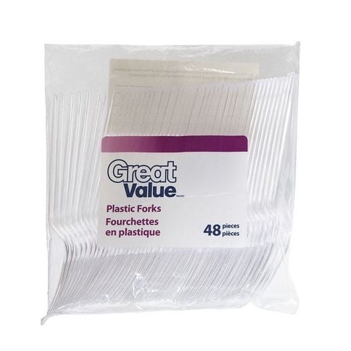 Tenedores Blanco Caja 48 Un Lider