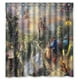 thumbnail image 1 of Cortina de ducha de la Bestia, juego de cortina de baño con ganchos, tamaño 66 x 72 pulgadas, 1 of 3