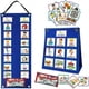 thumbnail image 1 of Kids Vision Schedule, 2-in-1 Daily Visual Planner Sundries Chart With 70 Kids Daily Cards Autism Learning Materials For Home, School, Housework, Outing, 1 of 2