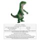 thumbnail image 4 of Disfraz inflable de dinosaurio Rubie's Velociraptor con sonido para niños, 4 of 7