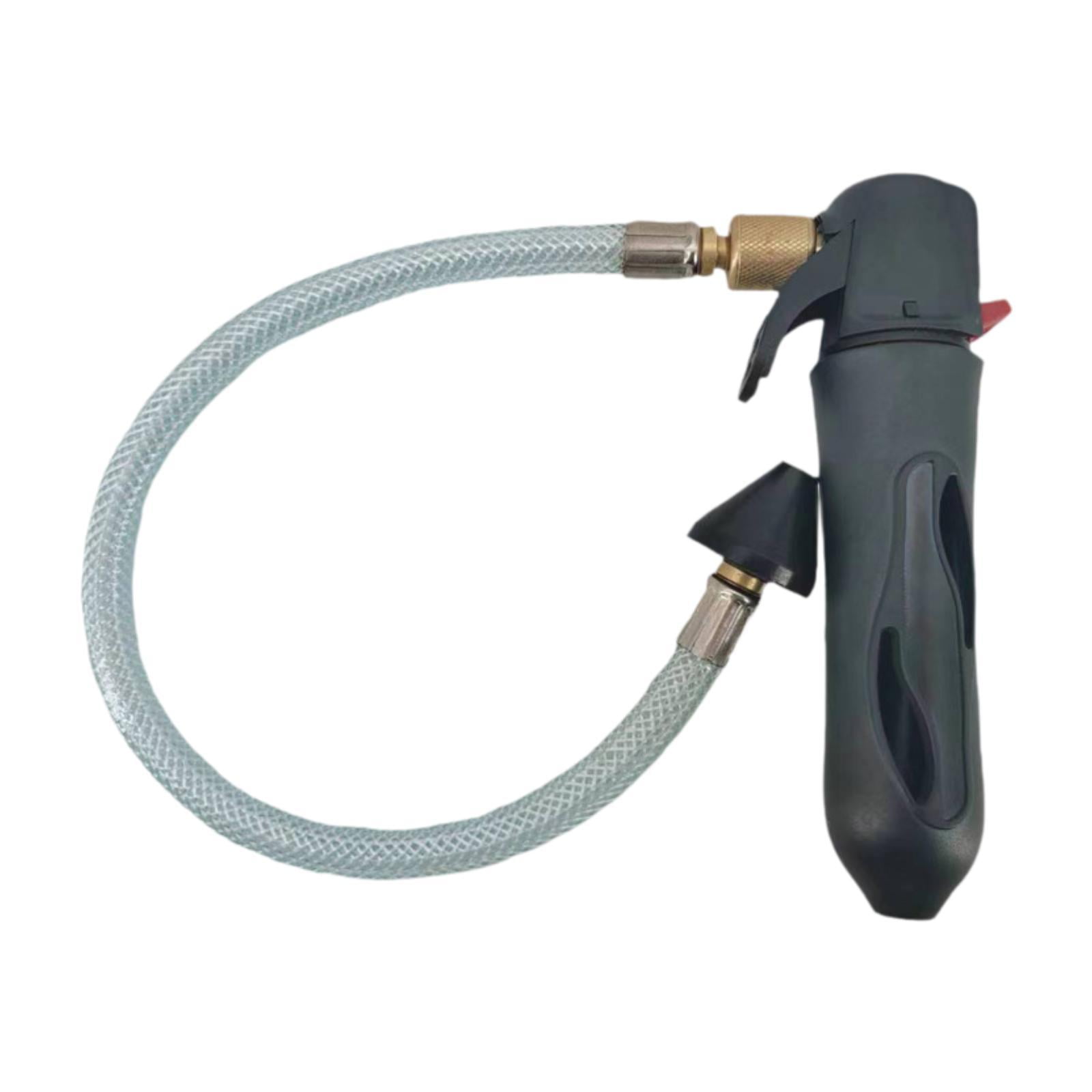 Ioensy - Herramienta De Drenaje De Cartucho De Co2, Fácil De Transportar, Portátil, Válvula De Co2, Inflador De Neumáticos, Color Negro